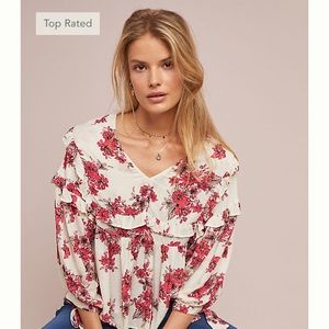 NWT eri + ari peasant blouse sold by Anthropologie